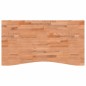 vidaXL Tablero de escritorio madera maciza de haya 110x(55-60)x1,5 cm vidaXL Tablero de escritorio madera maciza de haya 110x(55-60)x1,5 cm