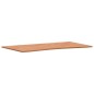 vidaXL Tablero de escritorio madera maciza de haya 110x(55-60)x1,5 cm vidaXL Tablero de escritorio madera maciza de haya 110x(55-60)x1,5 cm