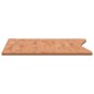 vidaXL Tablero de escritorio madera maciza de haya 110x(55-60)x1,5 cm vidaXL Tablero de escritorio madera maciza de haya 110x(55-60)x1,5 cm