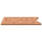 vidaXL Tablero de escritorio madera maciza de haya 110x(50-55)x1,5 cm vidaXL Tablero de escritorio madera maciza de haya 110x(50-55)x1,5 cm