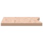 vidaXL Tablero de escritorio madera maciza de haya 100x(55-60)x4 cm vidaXL Tablero de escritorio madera maciza de haya 100x(55-60)x4 cm