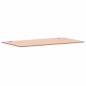 vidaXL Tablero de escritorio madera maciza de haya 110x60x1,5 cm vidaXL Tablero de escritorio madera maciza de haya 110x60x1,5 cm