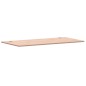 vidaXL Tablero de escritorio madera maciza de haya 110x55x1,5 cm vidaXL Tablero de escritorio madera maciza de haya 110x55x1,5 cm