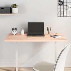 vidaXL Tablero de escritorio madera maciza de haya 100x60x2,5 cm