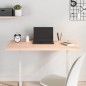 vidaXL Tablero de escritorio madera maciza de haya 100x60x2,5 cm vidaXL Tablero de escritorio madera maciza de haya 100x60x2,5 cm