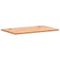 vidaXL Tablero de escritorio madera maciza de haya 100x60x2,5 cm