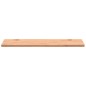 vidaXL Tablero de escritorio madera maciza de haya 100x60x2,5 cm