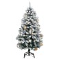 vidaXL Árbol Navidad artificial con bisagras 150 LED y bolas 120 cm vidaXL Árbol Navidad artificial con bisagras 150 LED y bolas 120 cm