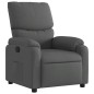 vidaXL Sillón reclinable de tela gris oscuro vidaXL Sillón reclinable de tela gris oscuro