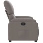 vidaXL Sillón reclinable de tela gris taupe vidaXL Sillón reclinable de tela gris taupe