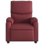 vidaXL Sillón de masaje reclinable cuero sintético rojo tinto vidaXL Sillón de masaje reclinable cuero sintético rojo tinto