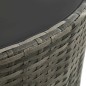 vidaXL Set de muebles de jardín 7 pzas y cojines ratán sintético gris vidaXL Set de muebles de jardín 7 pzas y cojines ratán sintético gris