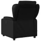 vidaXL Sillón de masaje reclinable cuero sintético negro vidaXL Sillón de masaje reclinable cuero sintético negro