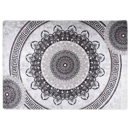 vidaXL Alfombra lavable antideslizante multicolor 150x230 cm