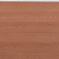 vidaXL Juego de paneles de valla WPC marrón 353x186 cm vidaXL Juego de paneles de valla WPC marrón 353x186 cm
