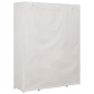 vidaXL Armario de tela blanco 135x40x170 cm vidaXL Armario de tela blanco 135x40x170 cm