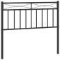vidaXL Cabecero de metal negro 100 cm vidaXL Cabecero de metal negro 100 cm