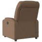 vidaXL Sillón reclinable con masaje de tela marrón vidaXL Sillón reclinable con masaje de tela marrón