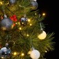 vidaXL Árbol de Navidad artificial con bisagras 150 LED y bolas 150 cm vidaXL Árbol de Navidad artificial con bisagras 150 LED y bolas 150 cm