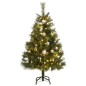 vidaXL Árbol de Navidad artificial con bisagras 150 LED y bolas 150 cm vidaXL Árbol de Navidad artificial con bisagras 150 LED y bolas 150 cm