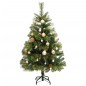 vidaXL Árbol de Navidad artificial con bisagras 150 LED y bolas 150 cm vidaXL Árbol de Navidad artificial con bisagras 150 LED y bolas 150 cm