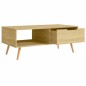vidaXL Mesa de centro madera de ingeniería roble Sonoma 100x49,5x43 cm