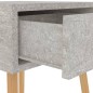 vidaXL Mesitas de noche 2 uds madera de ingeniería gris hormigón vidaXL Mesitas de noche 2 uds madera de ingeniería gris hormigón