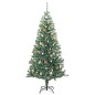 vidaXL Árbol de Navidad artificial con 300 LED bolas y nieve 210 cm vidaXL Árbol de Navidad artificial con 300 LED bolas y nieve 210 cm