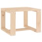 vidaXL Tumbonas con mesa 2 uds madera maciza de pino vidaXL Tumbonas con mesa 2 uds madera maciza de pino