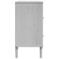vidaXL Aparador SENJA aspecto de ratán madera pino blanco 80x40x80 cm vidaXL Aparador SENJA aspecto de ratán madera pino blanco 80x40x80 cm