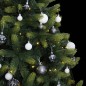 vidaXL Árbol de Navidad artificial con bisagras 300 LED y bolas 240 cm vidaXL Árbol de Navidad artificial con bisagras 300 LED y bolas 240 cm