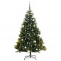 vidaXL Árbol de Navidad artificial con bisagras 300 LED y bolas 180 cm vidaXL Árbol de Navidad artificial con bisagras 300 LED y bolas 180 cm