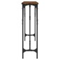 vidaXL Mesa consola madera de ingeniería roble ahumado 180x23x75 cm vidaXL Mesa consola madera de ingeniería roble ahumado 180x23x75 cm