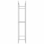 vidaXL Estante para leña acero inoxidable 80x28x154 cm vidaXL Estante para leña acero inoxidable 80x28x154 cm