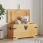 vidaXL Baúl de almacenaje de madera de pino mejicana Corona Range 91x49,5x47 cm vidaXL Baúl de almacenaje de madera de pino mejicana Corona Range 91x49,5x47 cm