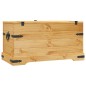 vidaXL Baúl de almacenaje de madera de pino mejicana Corona Range 91x49,5x47 cm vidaXL Baúl de almacenaje de madera de pino mejicana Corona Range 91x49,5x47 cm