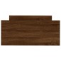 vidaXL Estructura de cama madera contrachapada marrón roble 90x190 cm vidaXL Estructura de cama madera contrachapada marrón roble 90x190 cm
