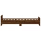 vidaXL Estructura de cama madera contrachapada marrón roble 90x190 cm vidaXL Estructura de cama madera contrachapada marrón roble 90x190 cm