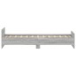 vidaXL Estructura de cama madera contrachapada gris Sonoma 90x200 cm vidaXL Estructura de cama madera contrachapada gris Sonoma 90x200 cm