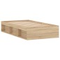 vidaXL Estructura de cama roble Sonoma 90x190 cm vidaXL Estructura de cama roble Sonoma 90x190 cm