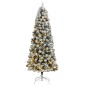 vidaXL Árbol de Navidad artificial con bisagras 300 LED y bolas 180 cm vidaXL Árbol de Navidad artificial con bisagras 300 LED y bolas 180 cm
