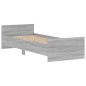 vidaXL Estructura de cama madera de ingeniería Sonoma gris 75x190 cm vidaXL Estructura de cama madera de ingeniería Sonoma gris 75x190 cm