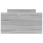 vidaXL Estructura de cama madera de ingeniería Sonoma gris 75x190 cm vidaXL Estructura de cama madera de ingeniería Sonoma gris 75x190 cm
