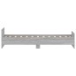 vidaXL Estructura de cama madera de ingeniería Sonoma gris 75x190 cm vidaXL Estructura de cama madera de ingeniería Sonoma gris 75x190 cm