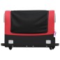 vidaXL Remolque para bicicleta hierro negro y rojo 45 kg vidaXL Remolque para bicicleta hierro negro y rojo 45 kg