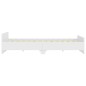 vidaXL Estructura de cama con cabecero piecero blanco 200x200 cm vidaXL Estructura de cama con cabecero piecero blanco 200x200 cm