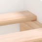 vidaXL Estructura de cama con cabecero piecero blanco 200x200 cm vidaXL Estructura de cama con cabecero piecero blanco 200x200 cm