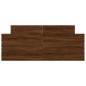 vidaXL Estructura de cama con cabecero piecero roble marrón 120x200 cm vidaXL Estructura de cama con cabecero piecero roble marrón 120x200 cm