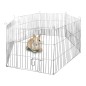 Karlie Corral para roedores hexagonal plateado 100x100x60 cm Karlie Corral para roedores hexagonal plateado 100x100x60 cm