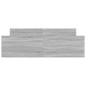 vidaXL Estructura de cama con cabecero piecero gris Sonoma 150x200 cm vidaXL Estructura de cama con cabecero piecero gris Sonoma 150x200 cm